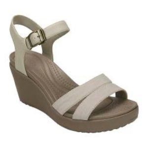 Dual Crocs Comfort High Sandals (Beige)